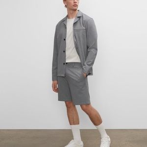 Maddox Houndstooth 9" Shorts - Brand New - NEVER WORN - IVORY/GREY (SEE PICS)